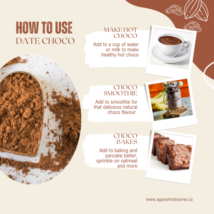 Aga's Date Choco How to Use