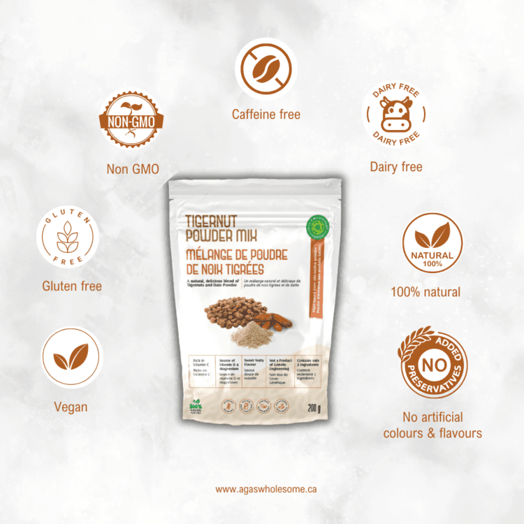 Aga's Tigernut Powder Mix features