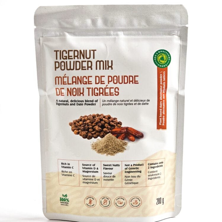 Aga's tigernut powder mix front