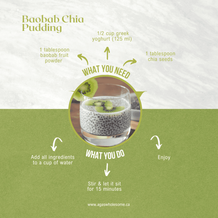 Baobab Chia Pudding