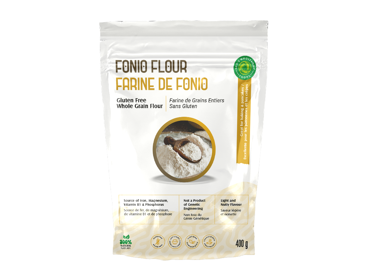 Fonio Flour Mockup C Front