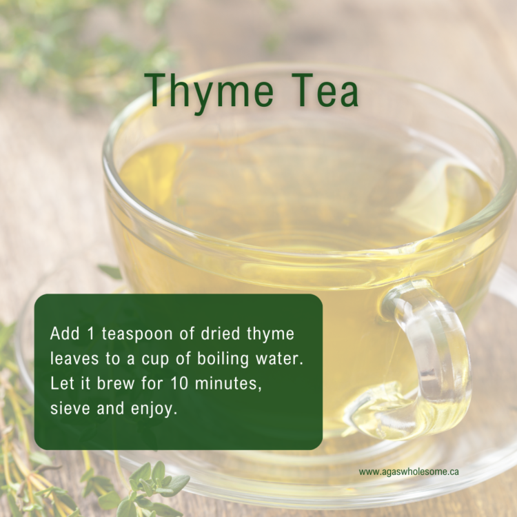 Aga's Thyme Tea Recipe